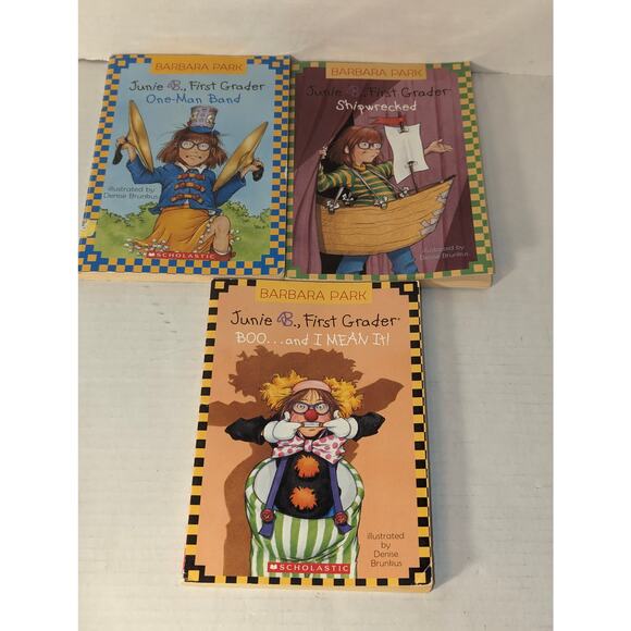 Lot 24 Vintage Junie B jones PB Chapter Books Scholastic - Picture 9 of 9